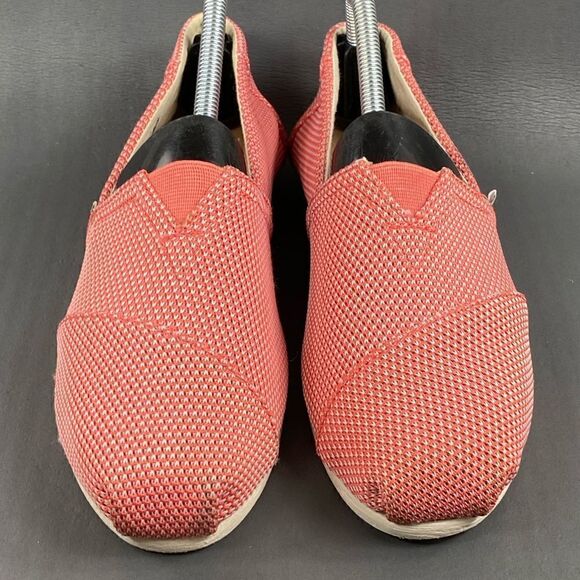 Toms Alpargata Recycled Women's Peach Pink Slip On Shoes size 8.5 - Picture 4 of 8